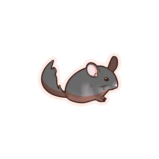 🤔 Стикер «Chinchilla» для Telegram