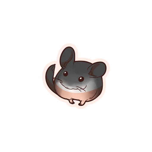 😱 Стикер «Chinchilla» для Telegram