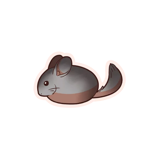 😙 Стикер «Chinchilla» для Telegram
