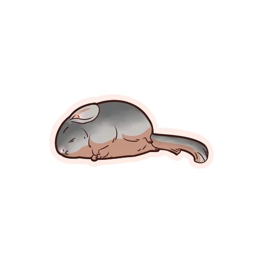 🙃 Стикер «Chinchilla» для Telegram