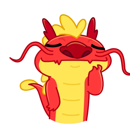 🥱 Стикер «Chinese Dragon» для Telegram