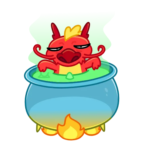😏 Стикер «Chinese Dragon» для Telegram