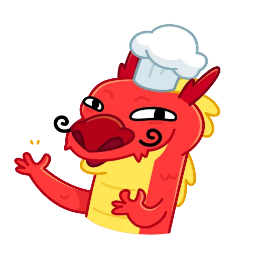 👌 Стикер «Chinese Dragon» для Telegram