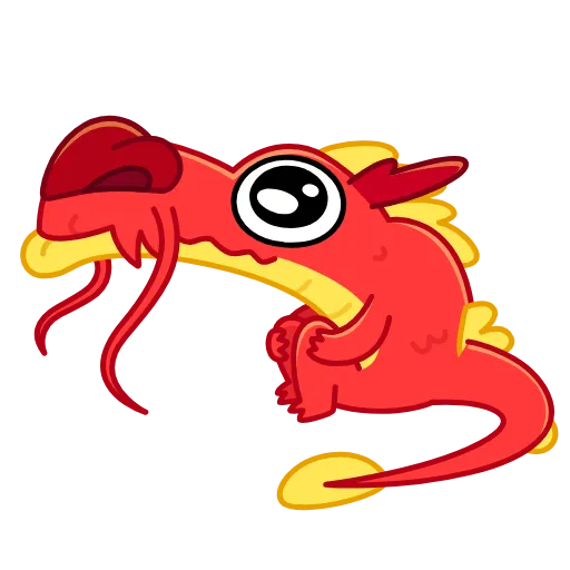 😭 Стикер «Chinese Dragon» для Telegram