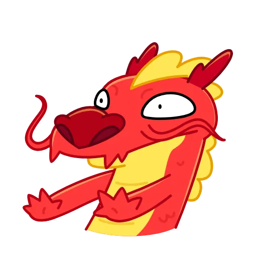 ❌ Стикер «Chinese Dragon» для Telegram