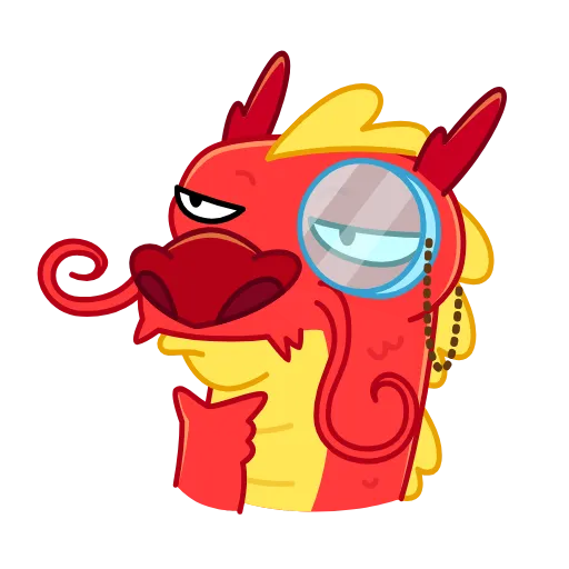 🧐 Стикер «Chinese Dragon» для Telegram