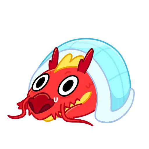 😰 Стикер «Chinese Dragon» для Telegram