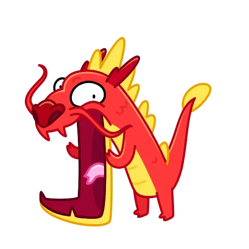 😲 Стикер «Chinese Dragon» для Telegram