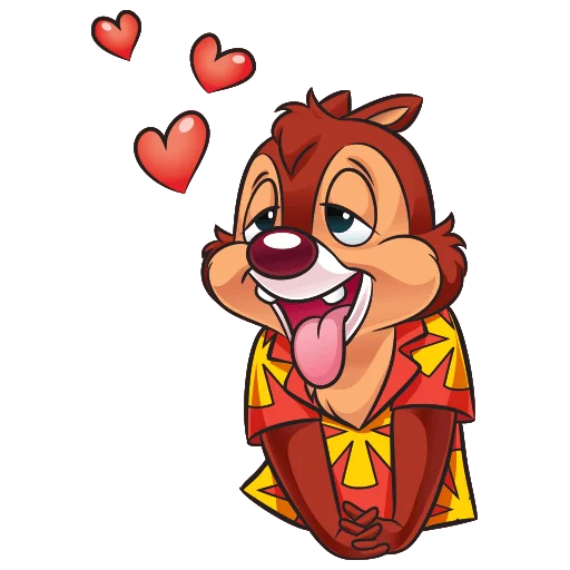 🥰 Стикер «Чип и Дейл» для Telegram