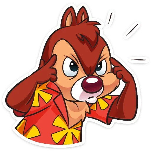 😟 Стикер «Chipmunk» для Telegram