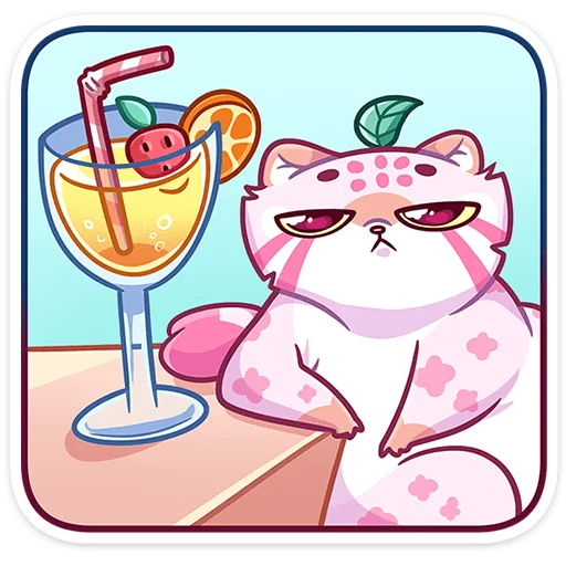 🍸 Стикер «Чиппи» для Telegram
