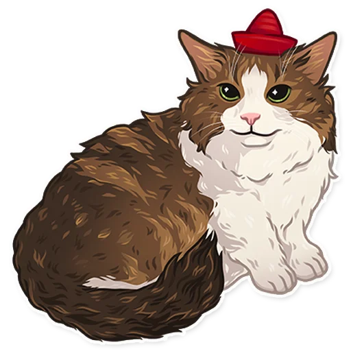 Стикерпак МоиКоты для Telegram — скачать