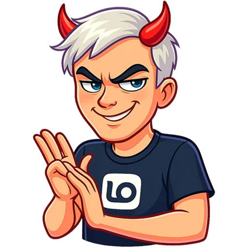 😈 Стикер «Nikita Chirov» для Telegram