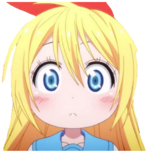 ☺️ Стикер «Chitoge (Nisekoi)» для Telegram
