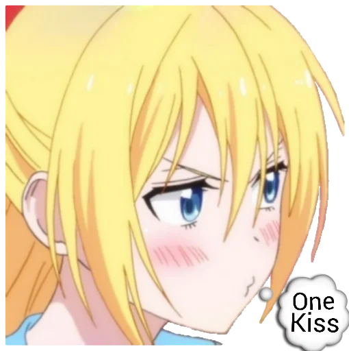 😙 Стикер «Chitoge (Nisekoi)» для Telegram