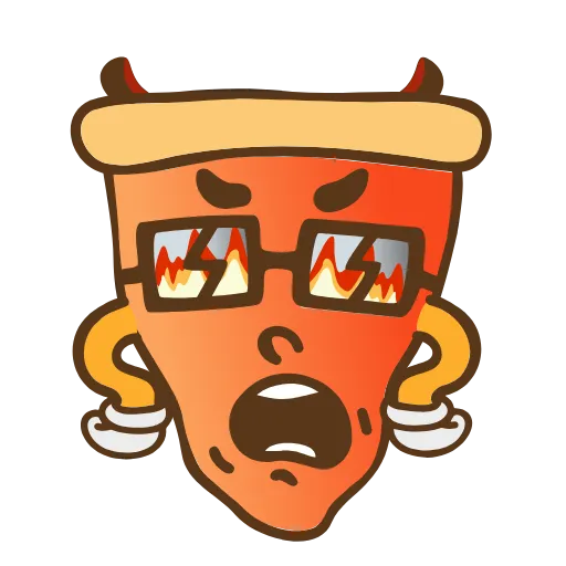 😈 Стикер «ChizdatayaPizza» для Telegram