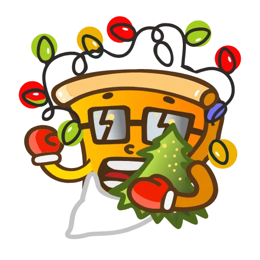 🎄 Стикер «ChizdatayaPizza» для Telegram