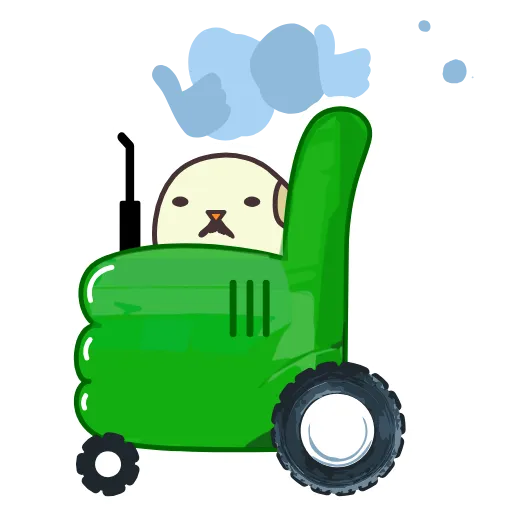 👍 Стикер «чык чырык» для Telegram