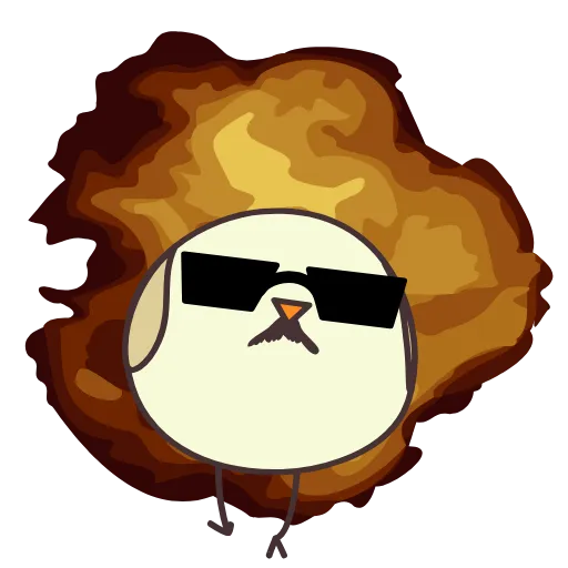 😎 Стикер «чык чырык» для Telegram