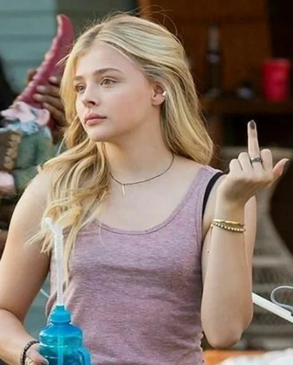 Стикерпак chloe grace moretz для Telegram — скачать