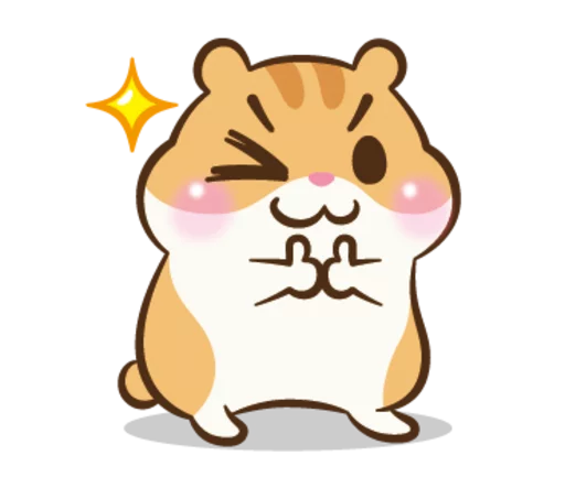 Стикерпак Chloe the Hamster для Telegram — скачать