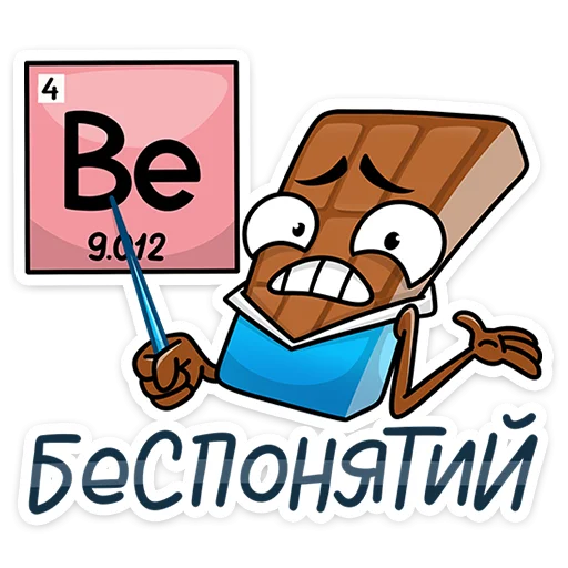 🤔 Стикер «Чоко тает» для Telegram