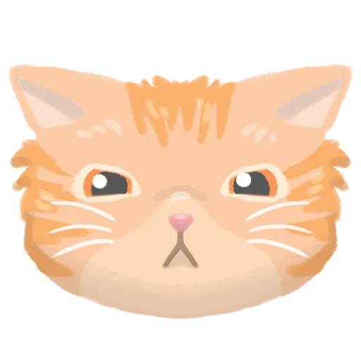 Стикерпак Chonky Orenji Mood для Telegram — скачать