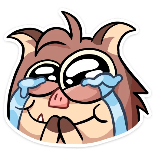 😢 Стикер «Чпоньк» для Telegram