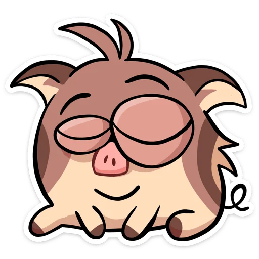 😌 Стикер «Чпоньк» для Telegram