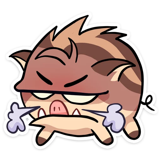 😤 Стикер «Чпоньк» для Telegram