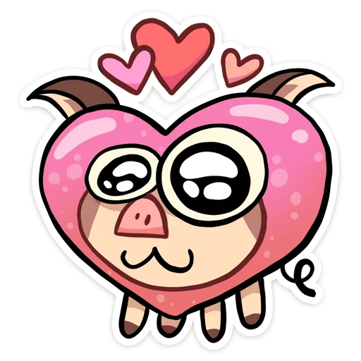 🥰 Стикер «Чпоньк» для Telegram