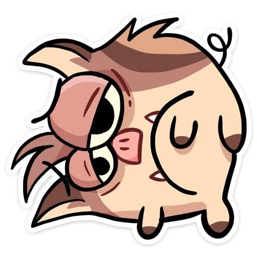 ☹ Стикер «Чпоньк» для Telegram