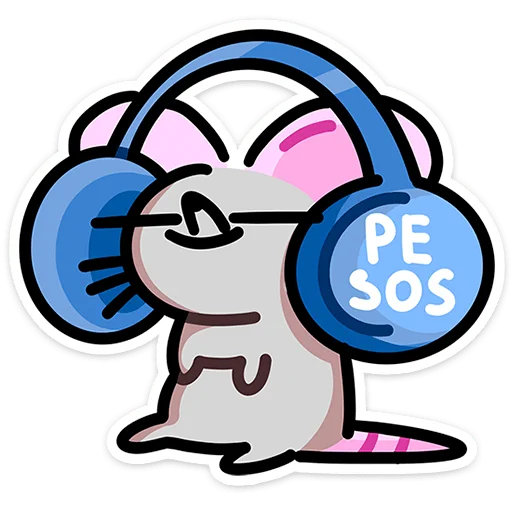 🎧 Стикер «Школьный Крысюк» для Telegram