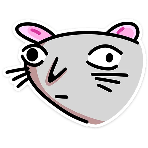😯 Стикер «Школьный Крысюк» для Telegram