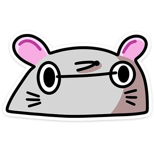 😐 Стикер «Крис Кристина и Крысюк» для Telegram