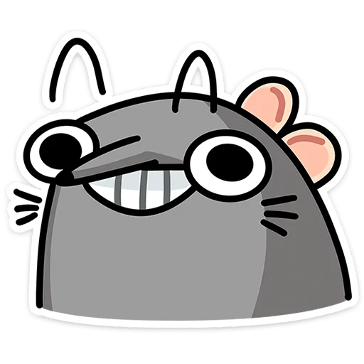 😅 Стикер «Крис Кристина и Крысюк» для Telegram