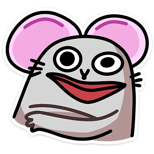💄 Стикер «Крис Кристина и Крысюк» для Telegram