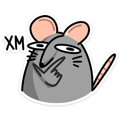 🤔 Стикер «Крис Кристина и Крысюк» для Telegram