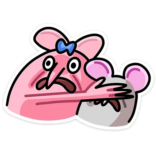 🫣 Стикер «Крис Кристина и Крысюк» для Telegram
