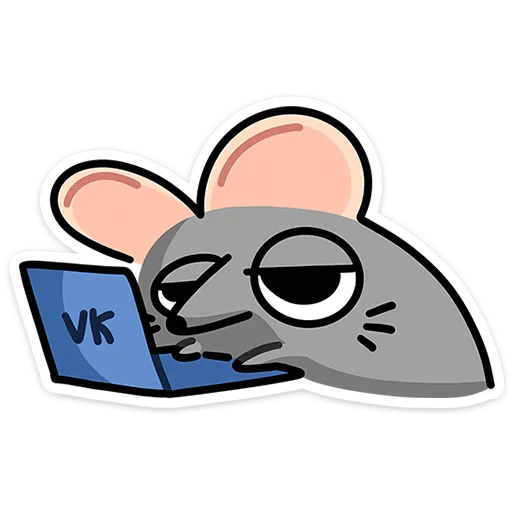 ⌨ Стикер «Крис Кристина и Крысюк» для Telegram