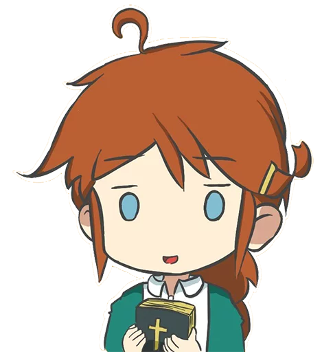 😳 Стикер «Christ-chan» для Telegram