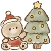 🎄 Эмодзи «🐻 милые зайки, мишки, котики и фигурки» для Telegram