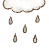 🌧️ Эмодзи «🐻 милые зайки, мишки, котики и фигурки» для Telegram
