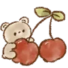 🍒 Эмодзи «🐻 милые зайки, мишки, котики и фигурки» для Telegram