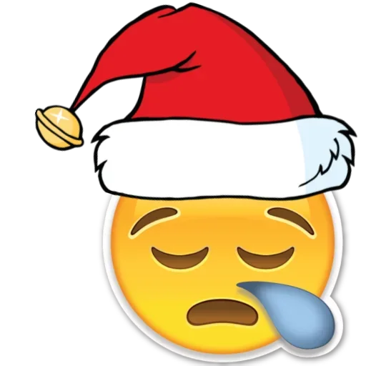 😪 Стикер «Emoji Christmas» для Telegram