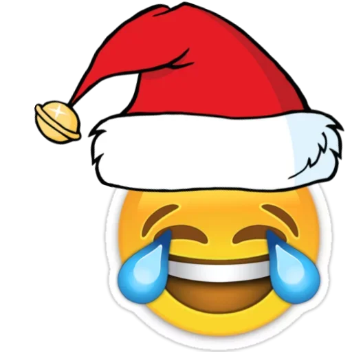 😂 Стикер «Emoji Christmas» для Telegram
