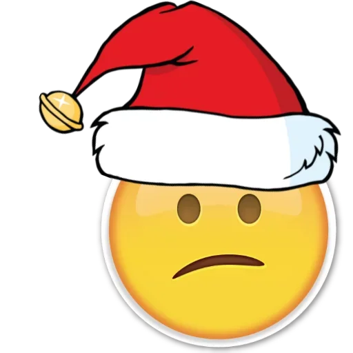 😕 Стикер «Emoji Christmas» для Telegram