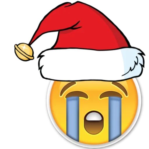 😭 Стикер «Emoji Christmas» для Telegram