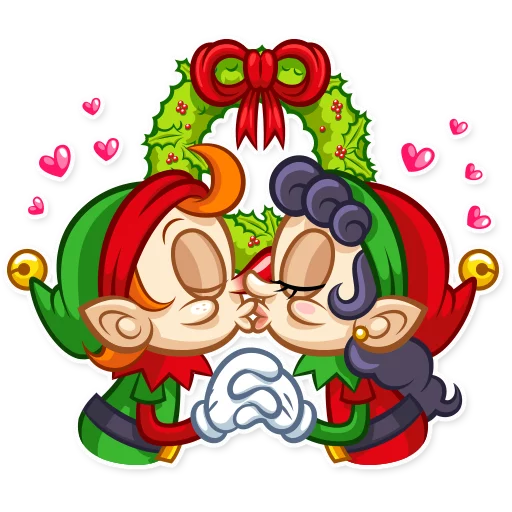 💑 Стикер «Christmas Elf» для Telegram
