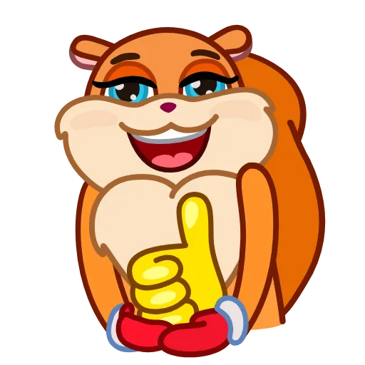 👍 Стикер «Squirrel» для Telegram